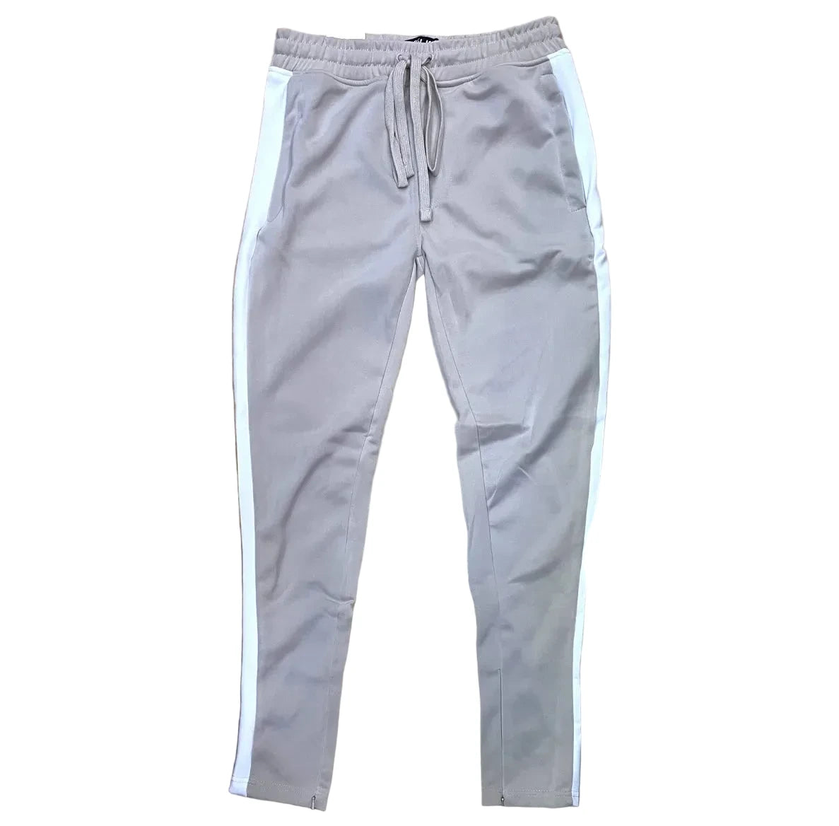 100-402 - Track with Wide Side Stripes and Drawstring Slim-Fit Pant
