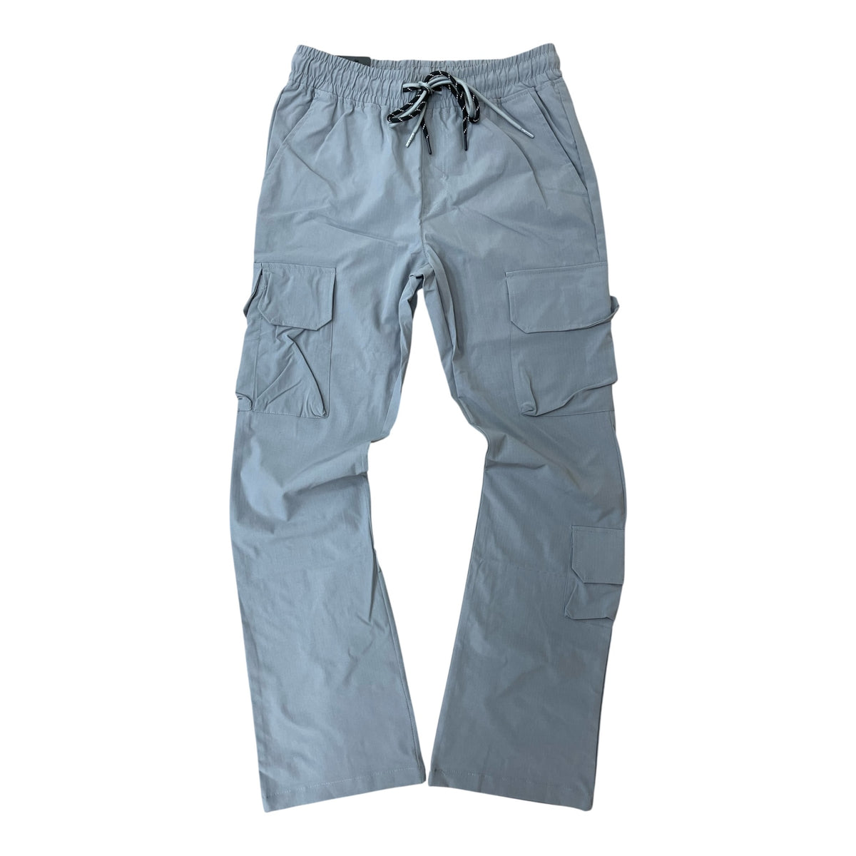 WH-1100-404 - Ripstop Double Cords Nylon Flared Cargo Pants