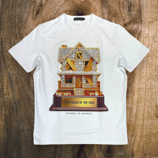 SIW5196 - TRAP HOUSE OF THE YEAR Premium Graphic T-Shirt