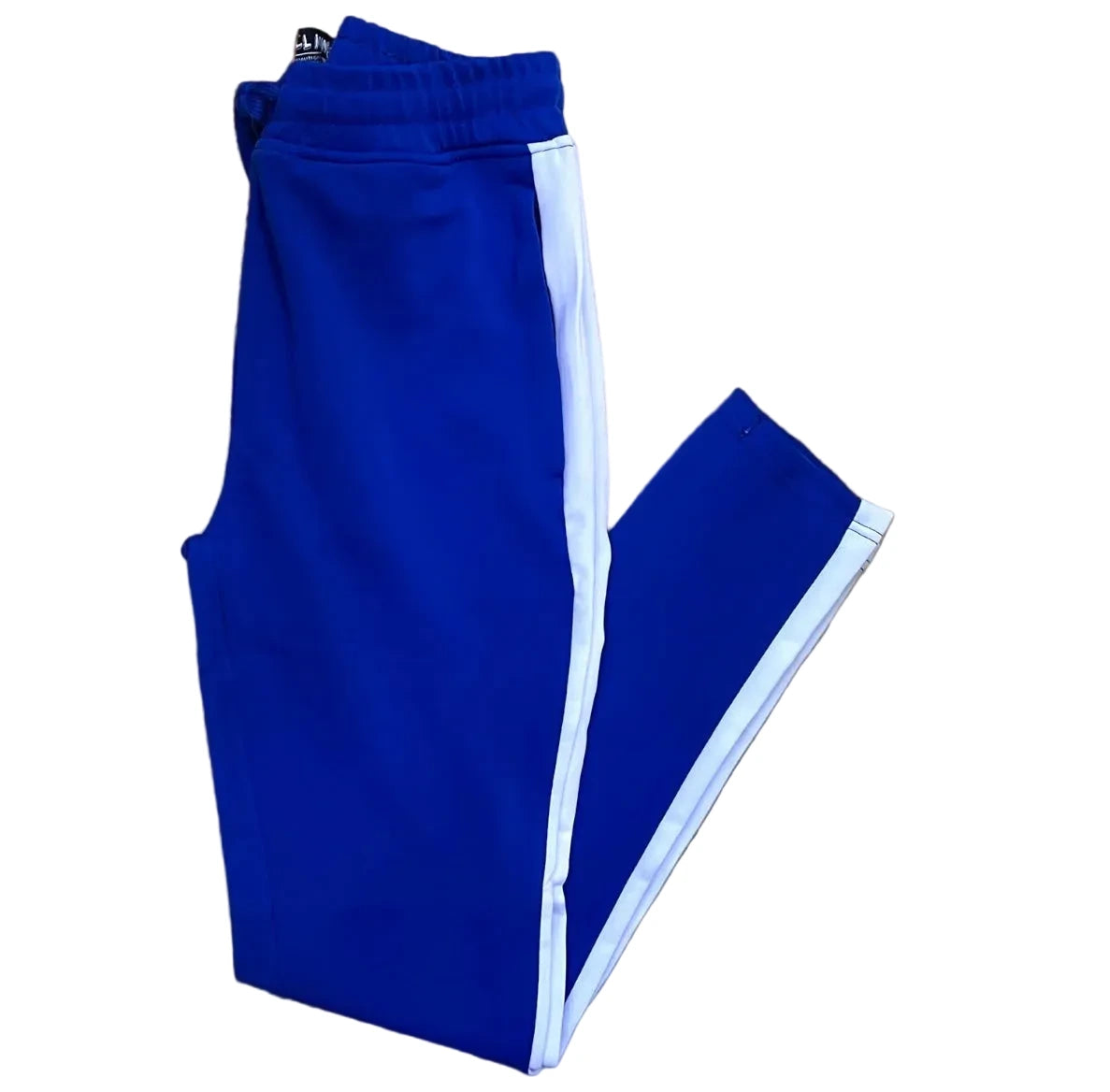 100-402 - Track with Wide Side Stripes and Drawstring Slim-Fit Pant
