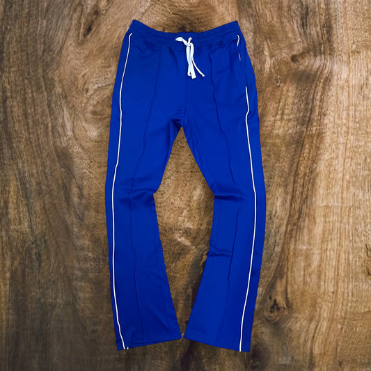 100-470 - Track Stacked Fit Pants (Royal)