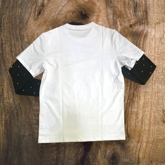 SW2F5230 - PRAY FOR BETTER DAYS Rhinestones 2FER Long Sleeve T-Shirt