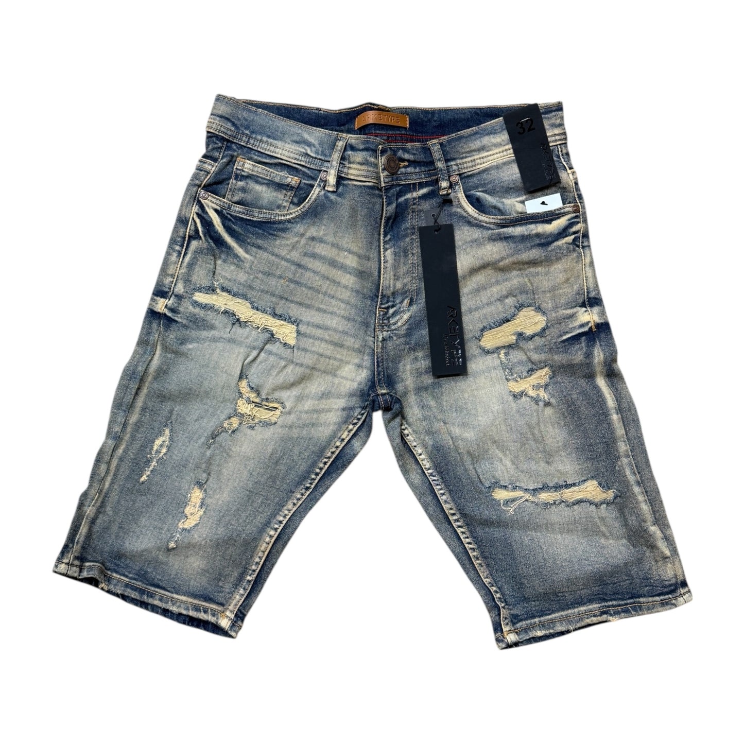 SC01 - Core Ripped Urban Slim-Fit Stretch Shorts