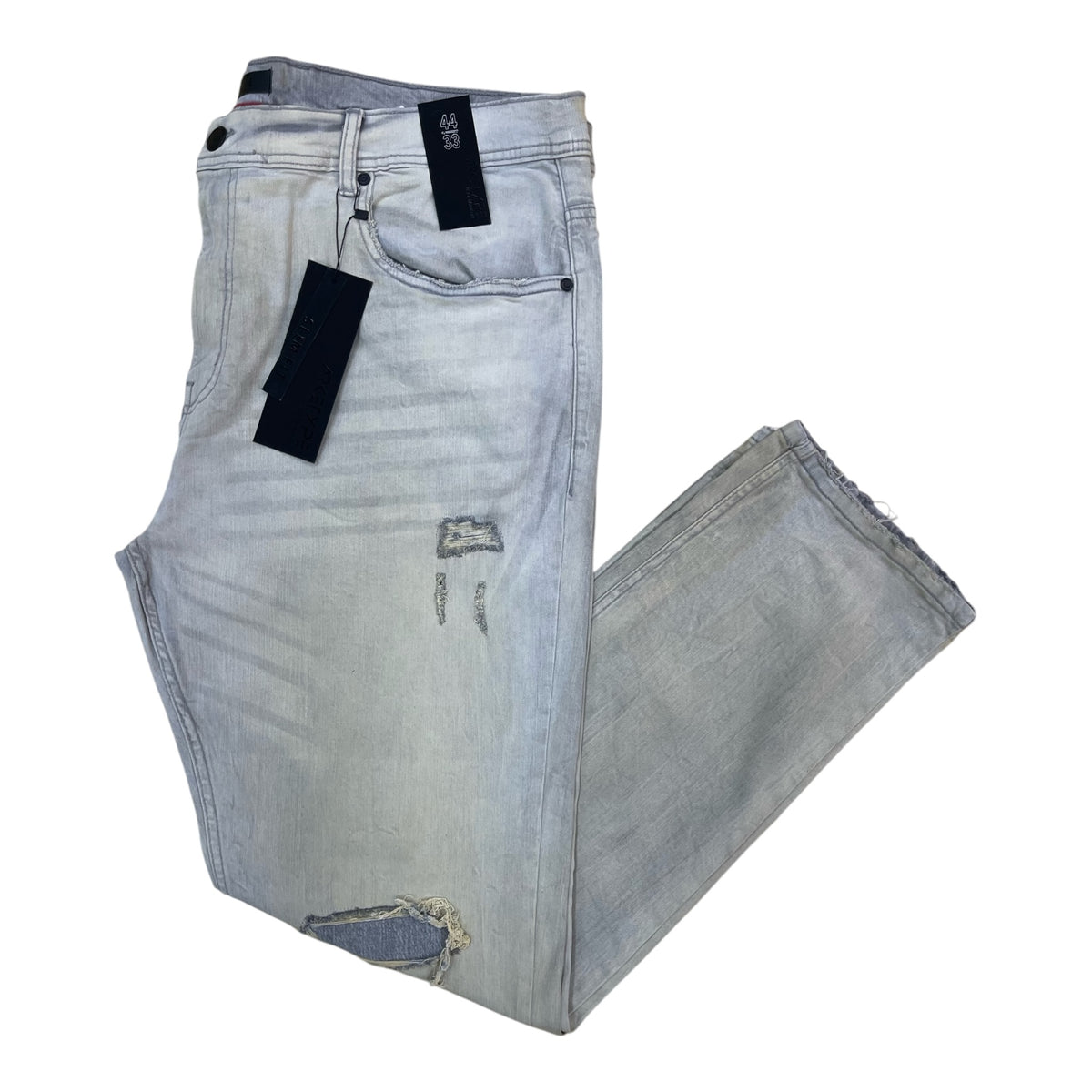 P561X - Big Men's Vital Ripped Slim-Fit Stretch Jeans