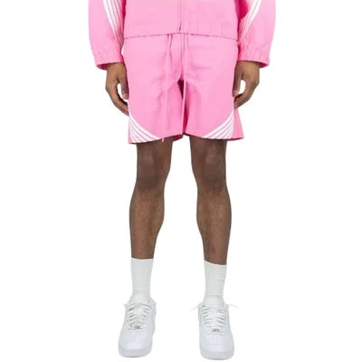 A00-14905 - Striped Relax Fit Nylon Shorts