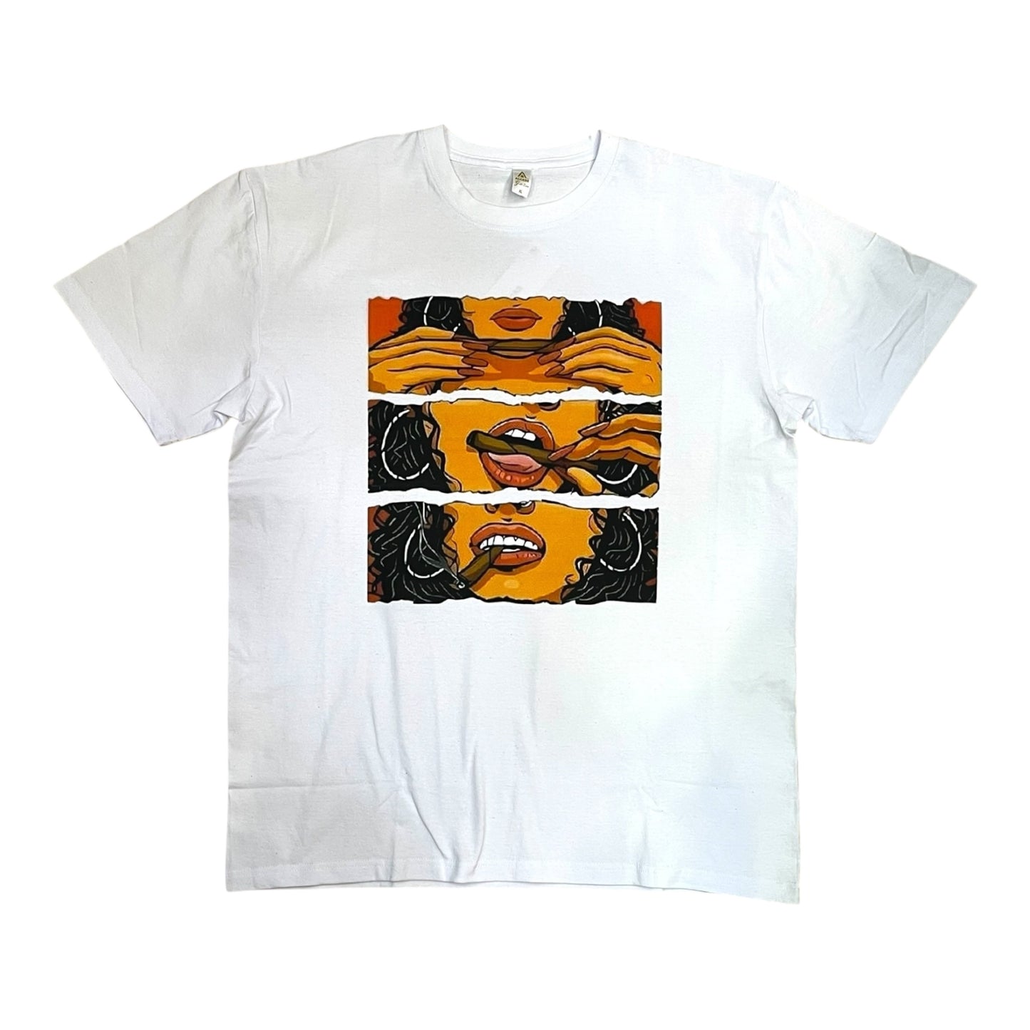 JC030525 - Rolling A Cigarette Regular-Fit Graphic T-Shirt