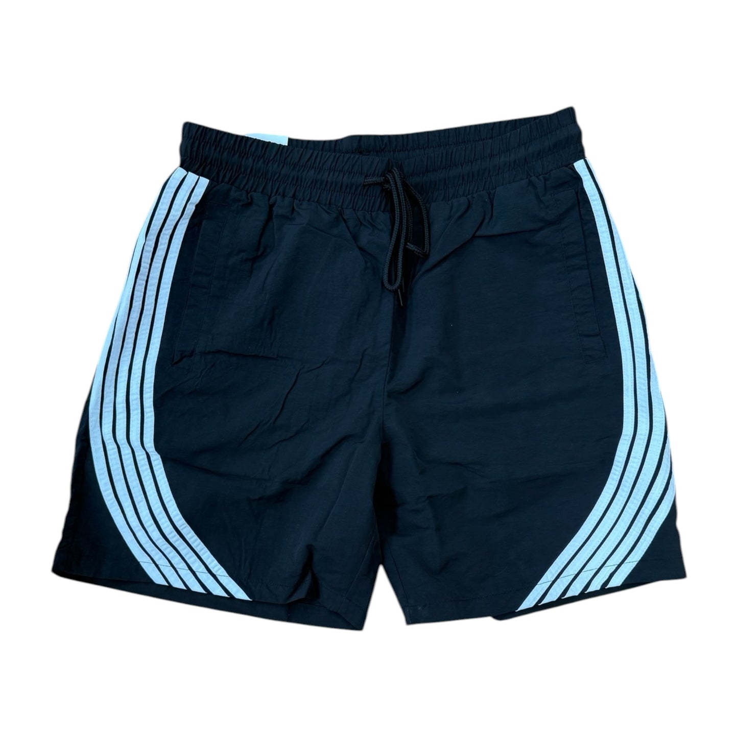A00-14905 - Striped Relax Fit Nylon Shorts