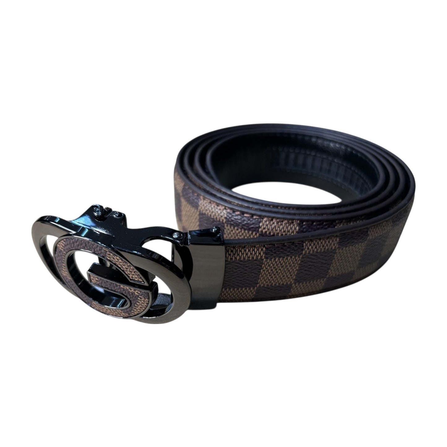 Rivelli Men’s Sleek Adjustable Belt with Latch Buckle
