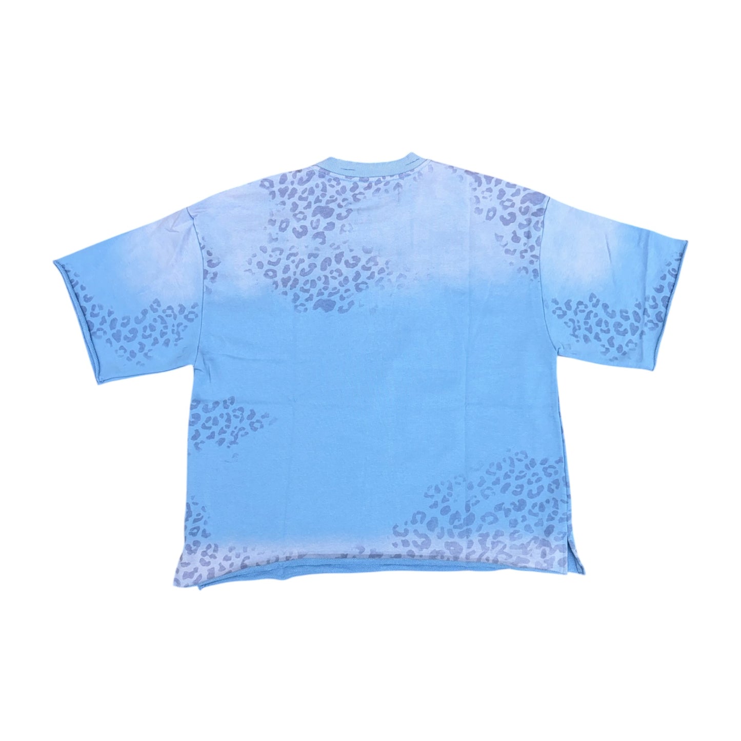 WH-T1625 - Saint Graphic with Studs Crop T-Shirt