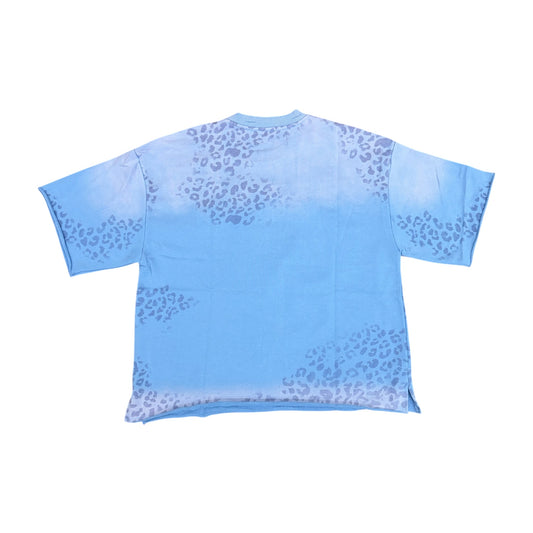 WH-T1625 - Saint Graphic with Studs Crop T-Shirt