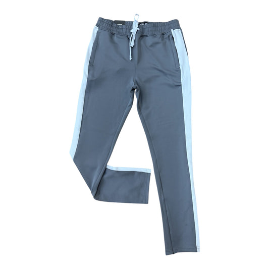 100-401 - Track with Wide Side Stripes and Drawstring Slim-Fit Pant