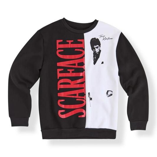 RS5-072 - SCARFACE Graphic Crewneck Fleece