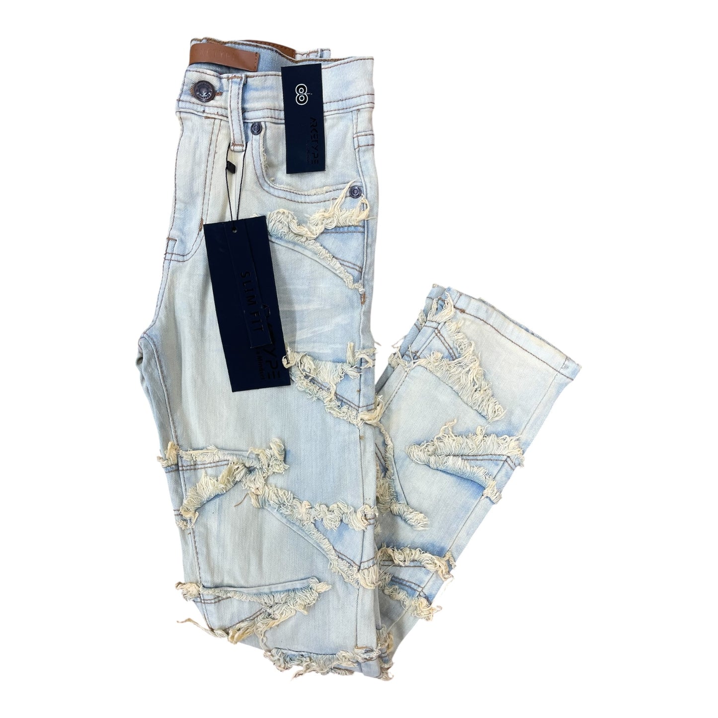 WH-P625K - Boy's/Kids North Star Slim-Fit Stretch Jeans