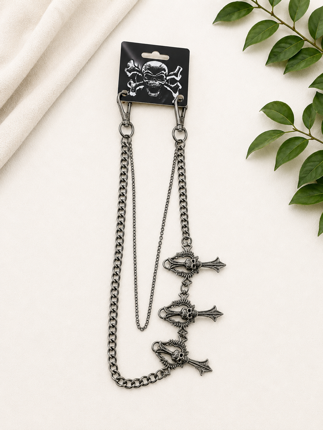 THFNY - Wallet Chain & Pants Chain for Jeans, Streetwear Clothing Accessories