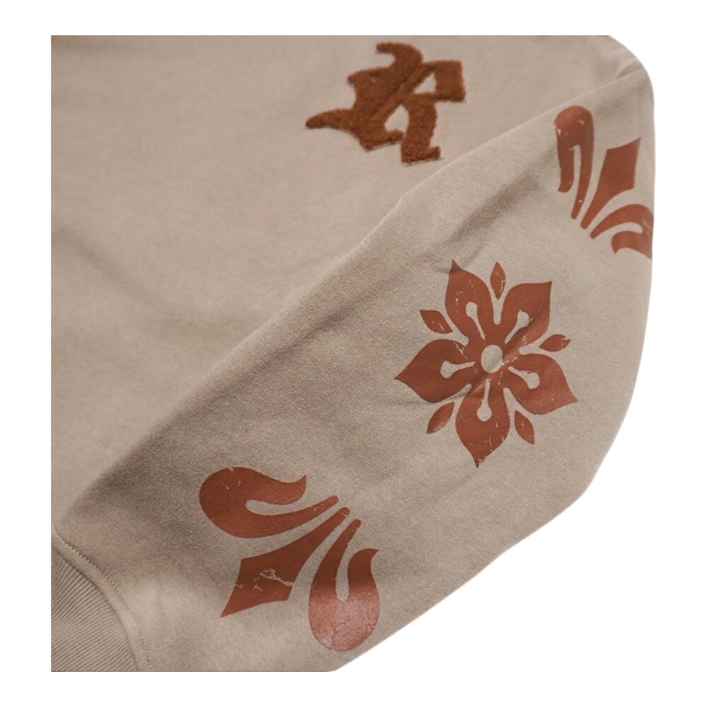 152-320 - Rebel Palms Fleece Graphic Crewneck