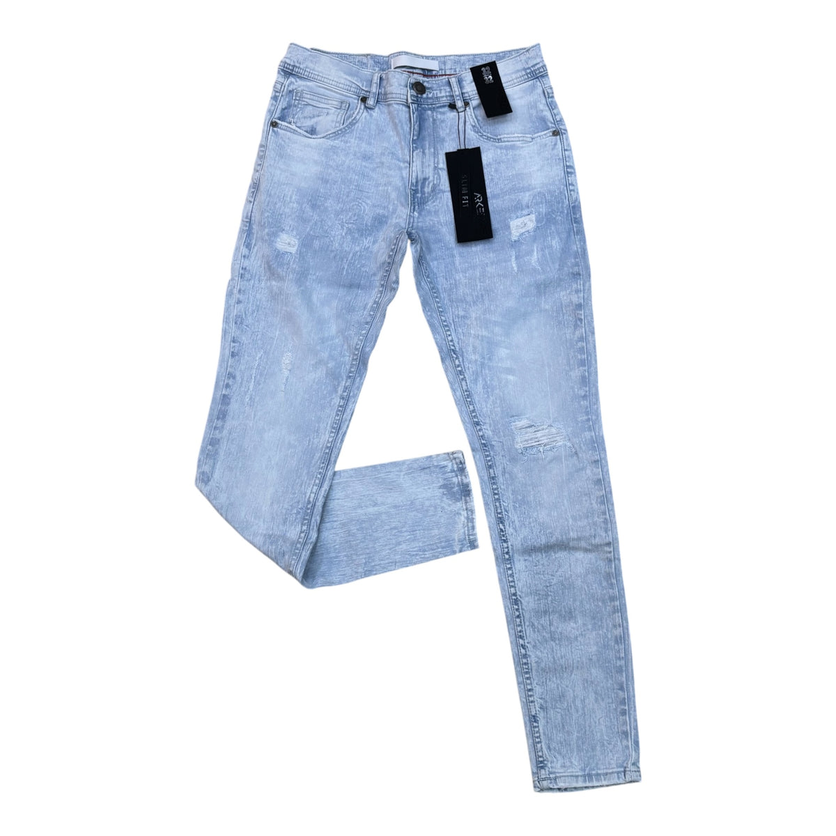 WH-P561 - Vital Ripped Slim-Fit Stretch Jeans