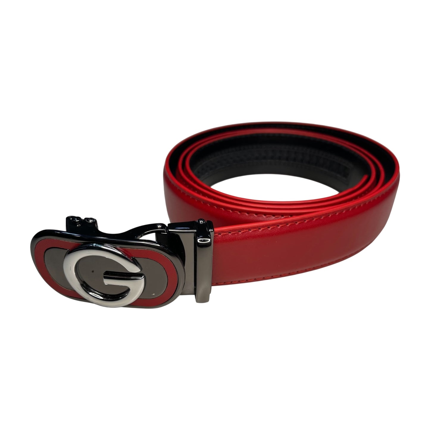 Rivelli Men’s Sleek Adjustable Belt with Latch Buckle