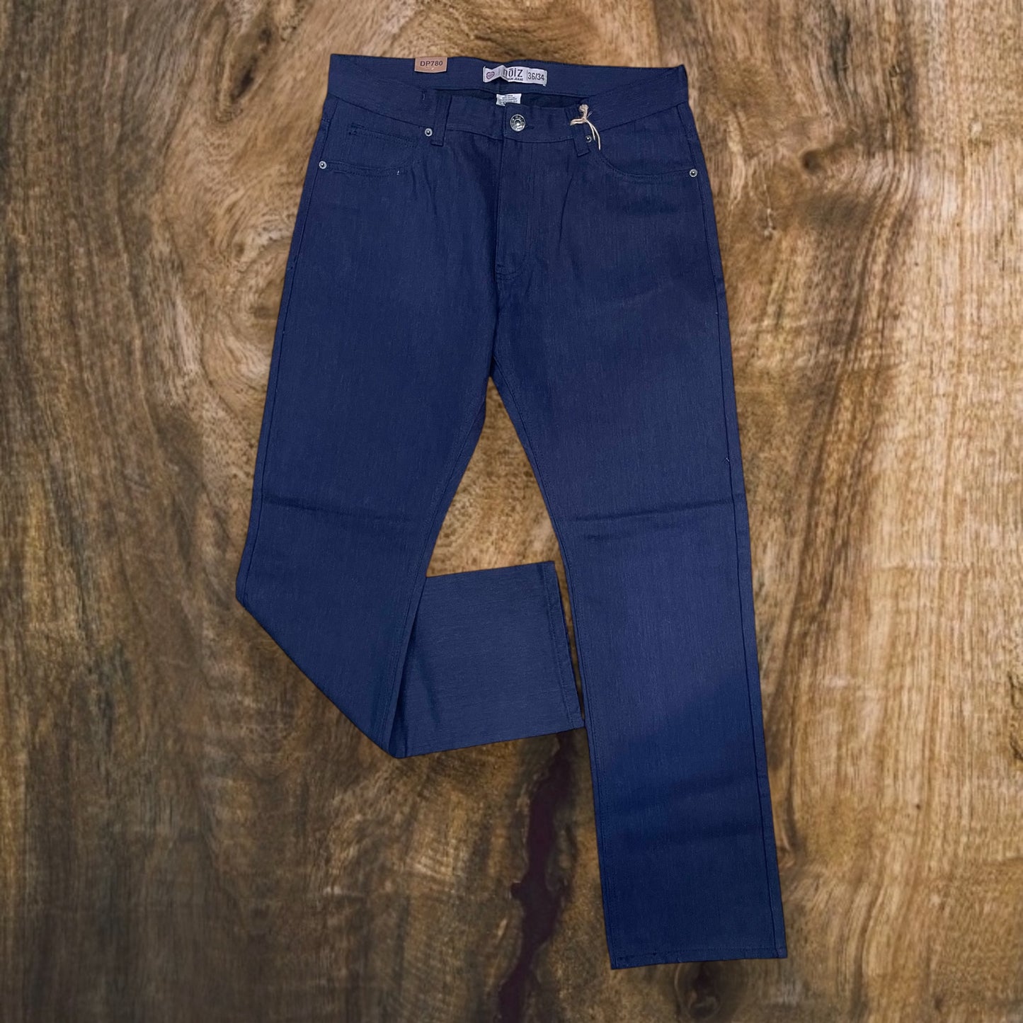 DP720X - Big Men's Basic Color Denim Relaxed-Fit Jeans