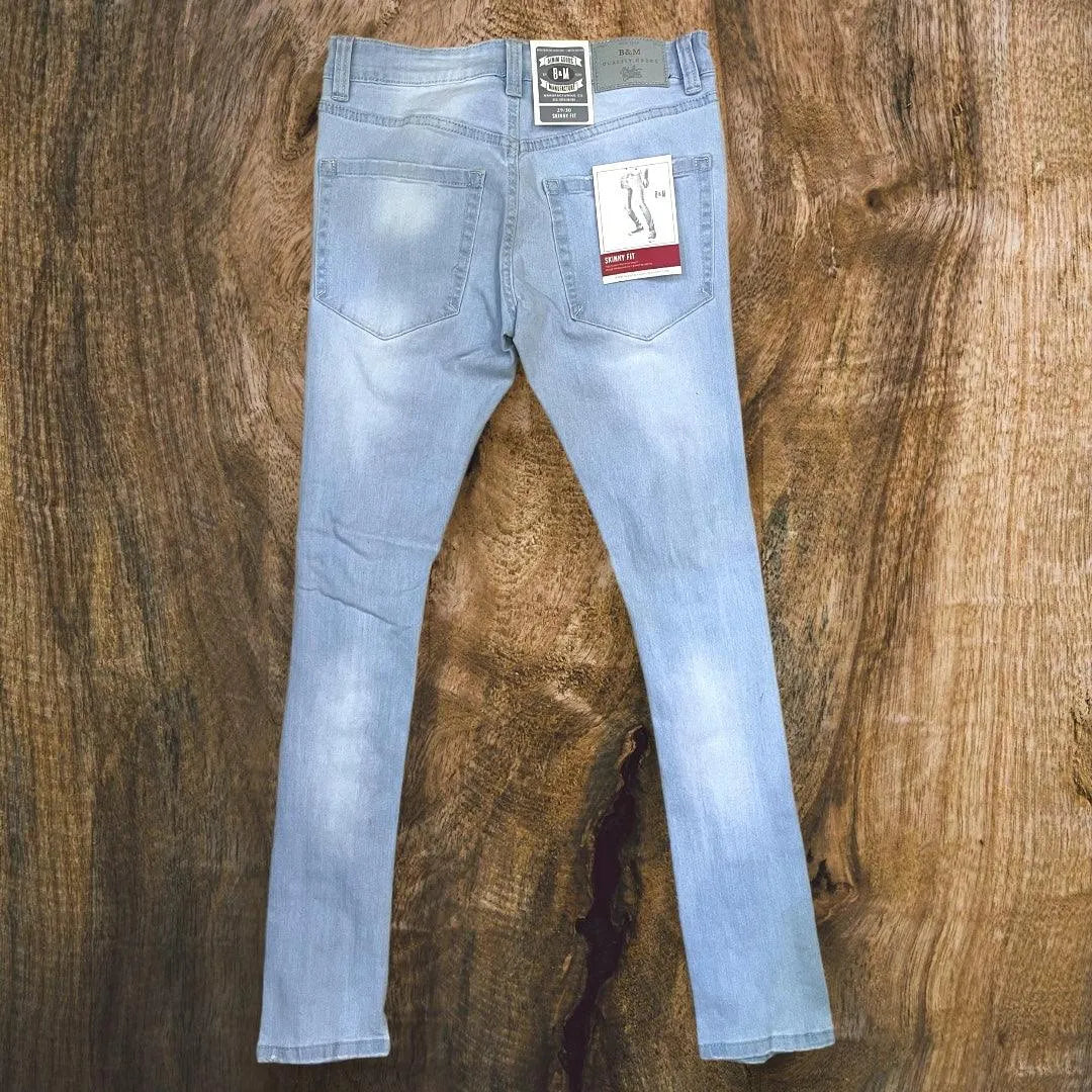 D603 - Premium Skinny Fit Distress - Just Casual