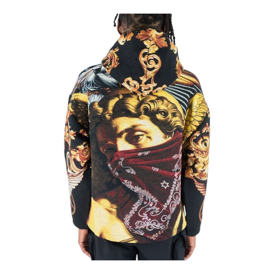152-350 - Masked Anger Tapestry Hoodie