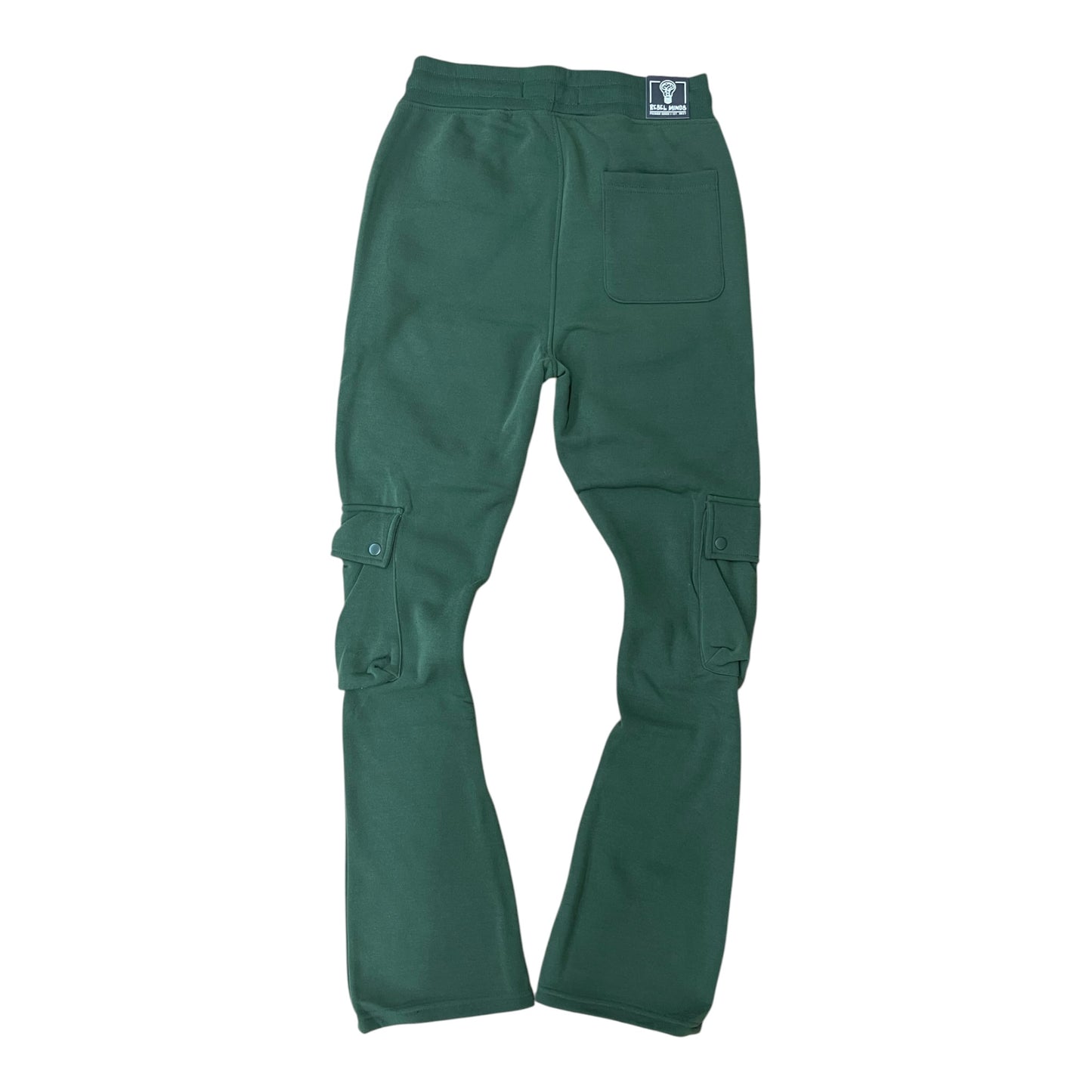 WH-100-476 - Stacked Cargo Fleece Pants