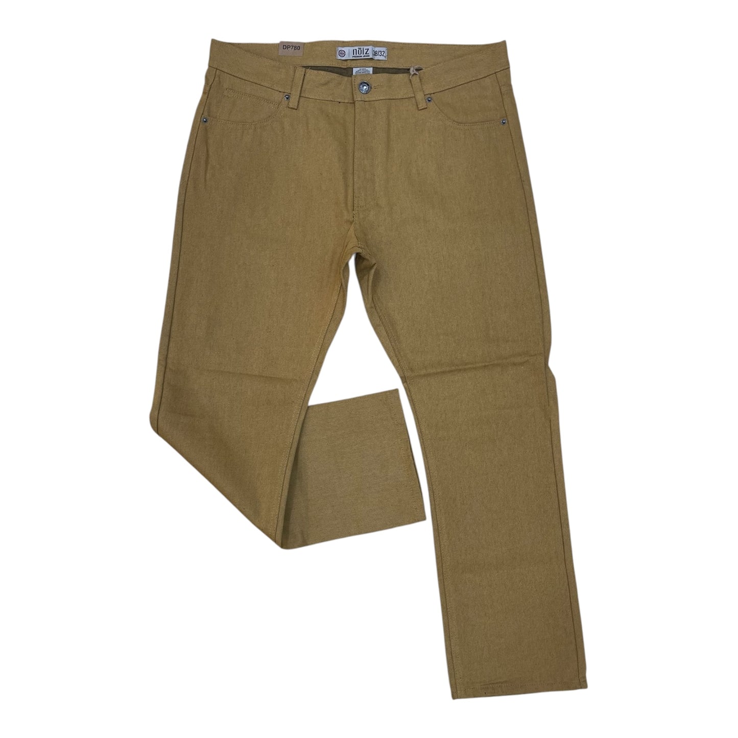 DP780 - Basic color Denim Relaxed-Fit Pants