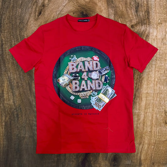 SIW5188 - Band 4 Band Premium Graphic T-Shirt