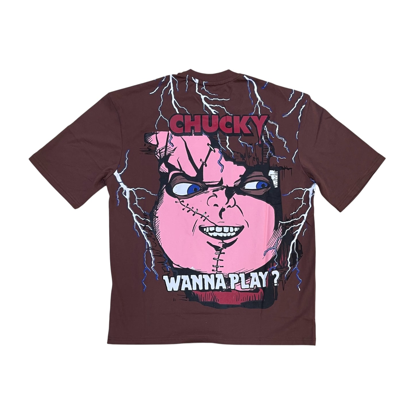 CKS6TM-701 - Chucky Wanna Play? Graphic T-Shirt