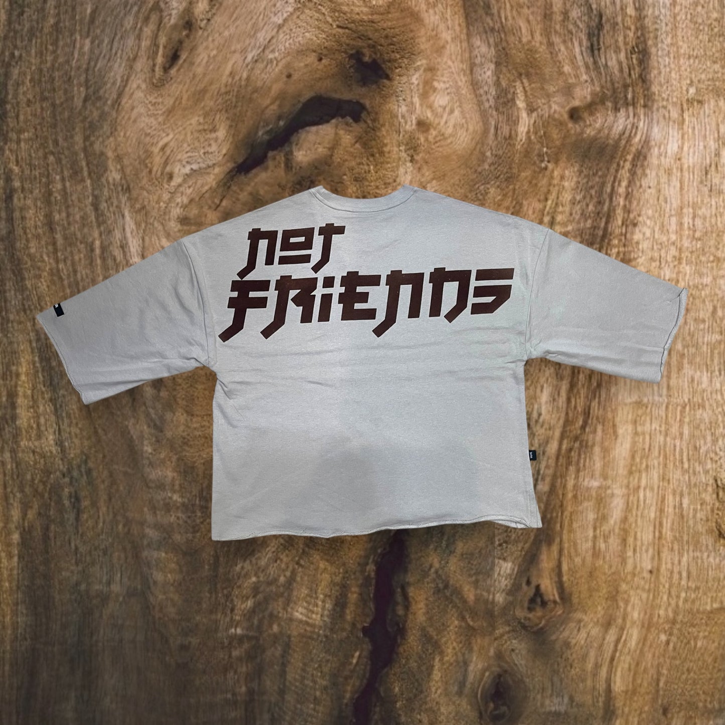 SW5119 - Make Money Not Friends Graphic Cropped Top T-Shirt