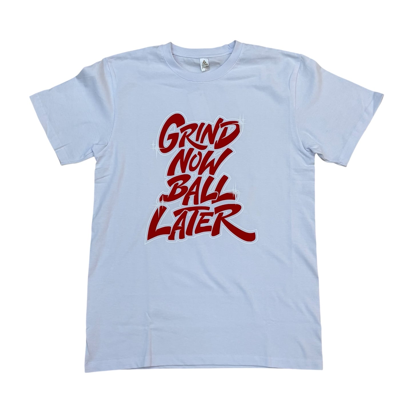 JC022126 - Grind Now Ball Later Regular-Fit Graphic T-Shirt