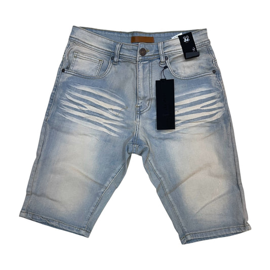 WH-SC03 - Core Whisker Denim Slim-Fit Stretch Shorts
