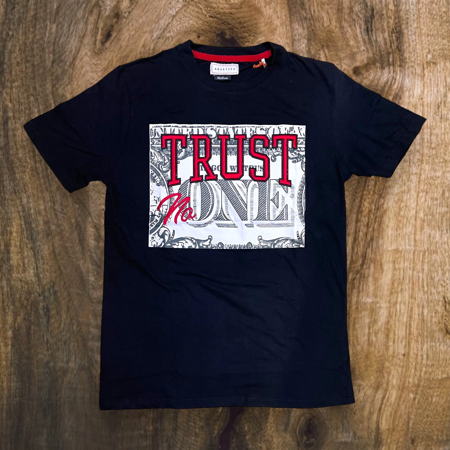 T434 - Trust No One Regular-Fit T-Shirt