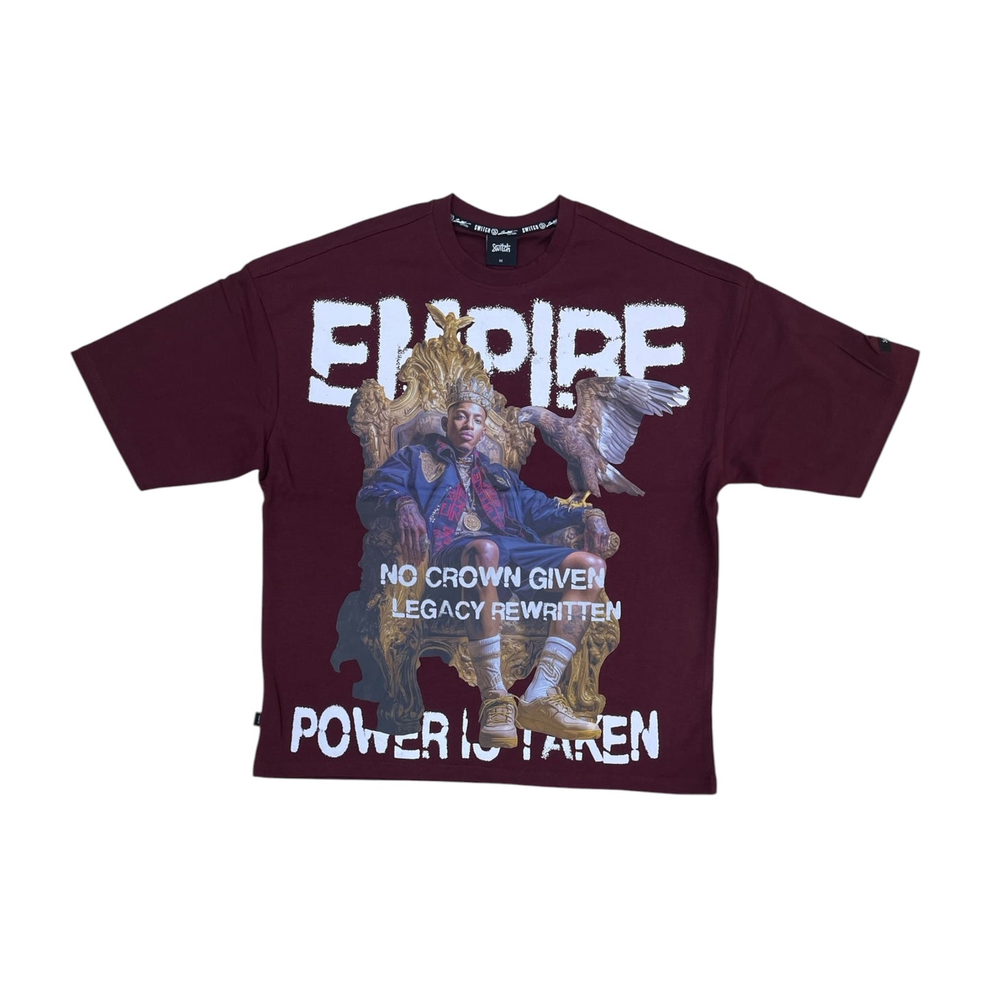 WH-SW6166 - Empire Boxy Graphic T-Shirt