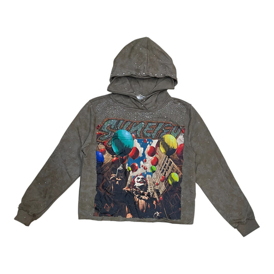 H1406 - Synergy Cropped Fleece Hoodie