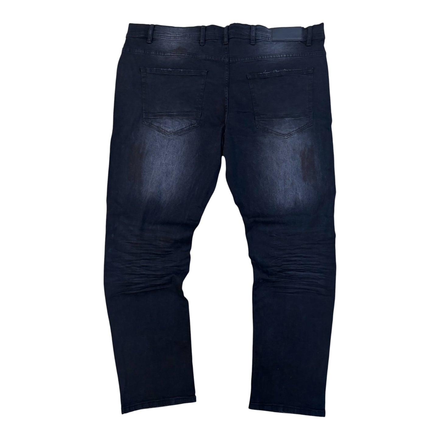 WH-P611X - Big Men's Revival Ripped Slim-Fit Stretch Jeans