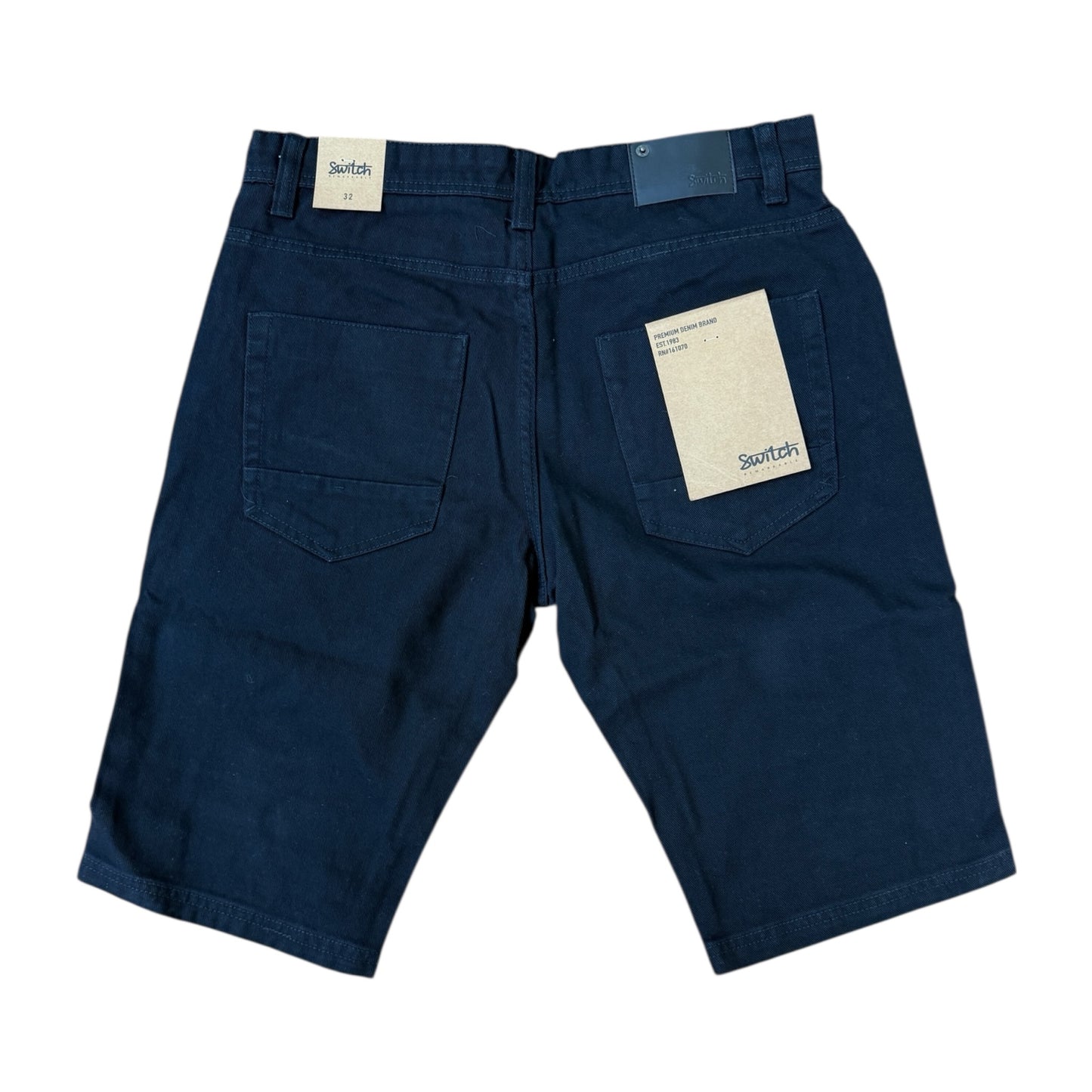 WH-SS5700 - Premium Distressed Rip & Repair Non-Stretch Denim Shorts