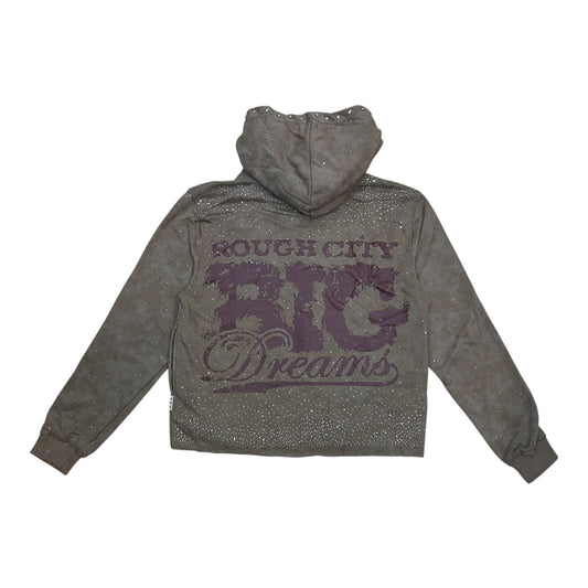 H1406 - Synergy Cropped Fleece Hoodie