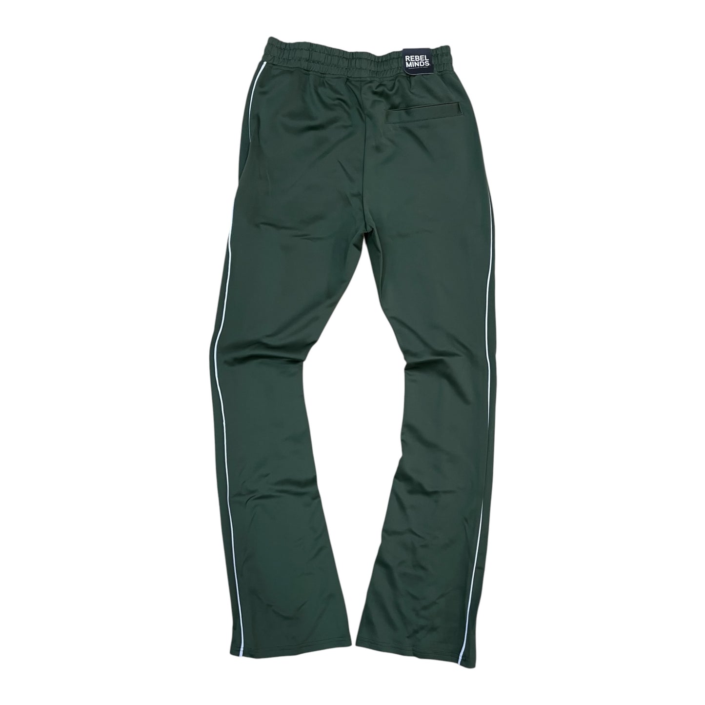 WH-100-470 - Track Stacked Fit Pants (Olive)