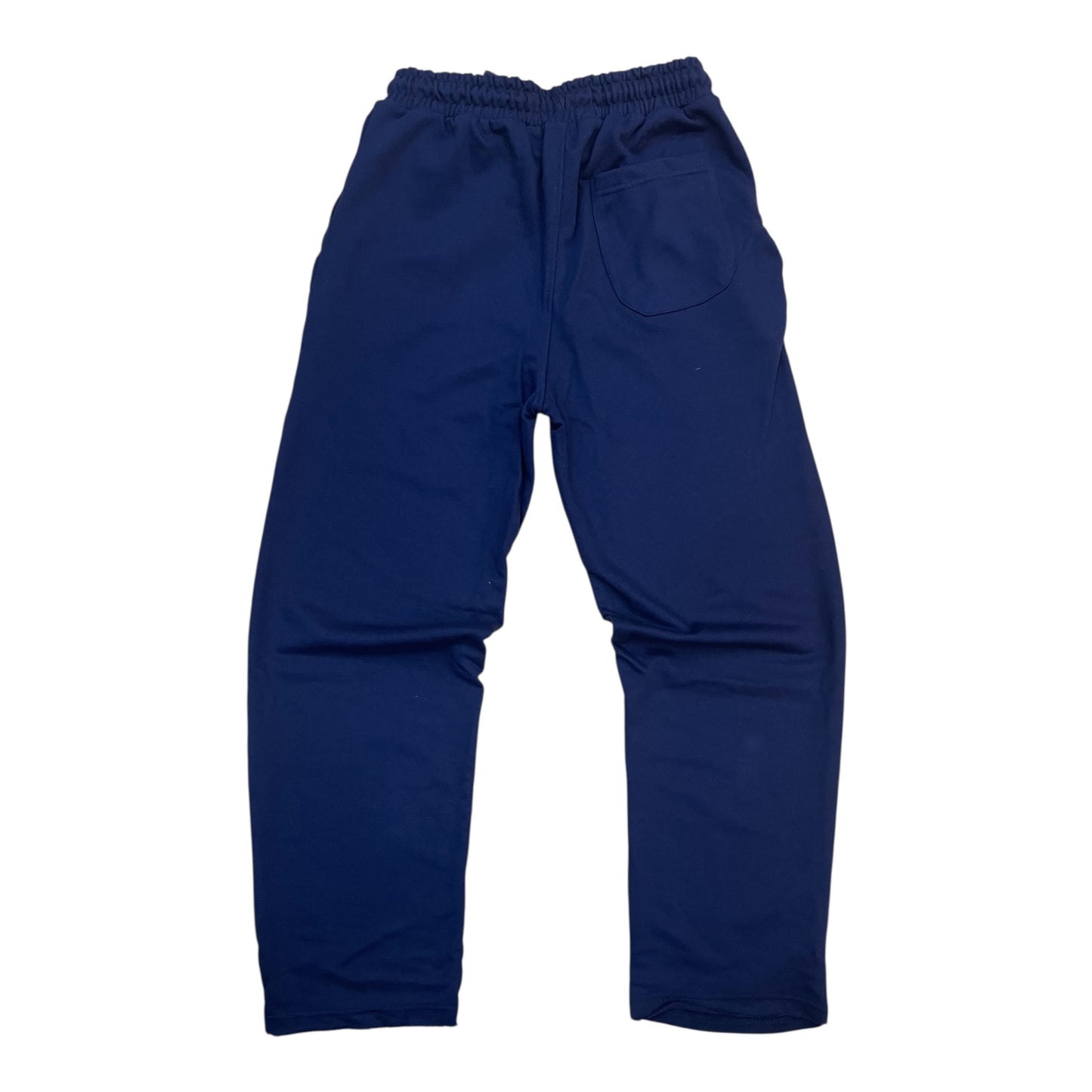 P563 - Side Rhinestone French Terry Straight-Fit Fleece Pants