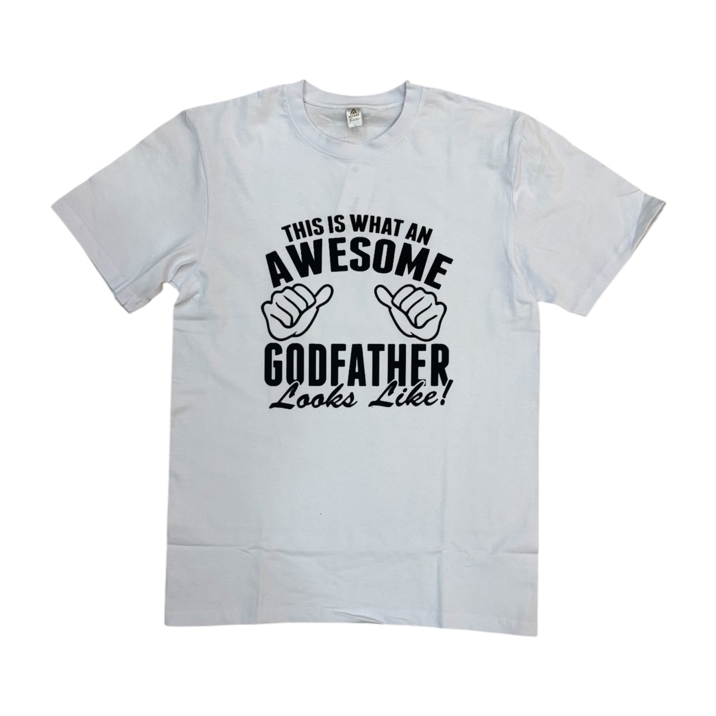 JC032126 - GodMother/GodFather Regular-Fit Graphic T-Shirt