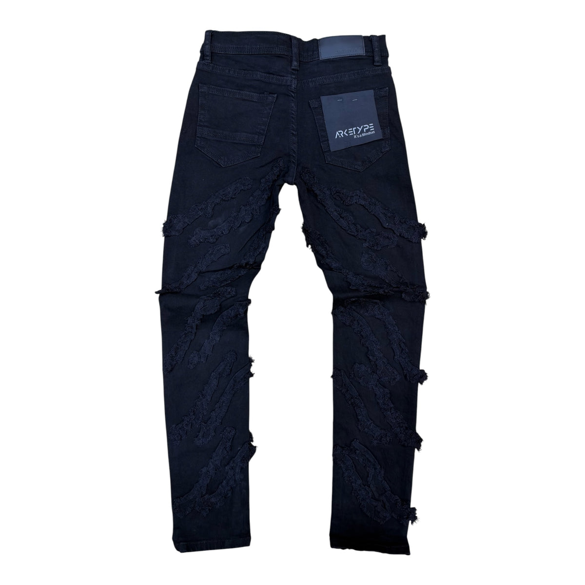WH-P627K - Boys/Kids North Grid Slim Fit Stretch Jeans