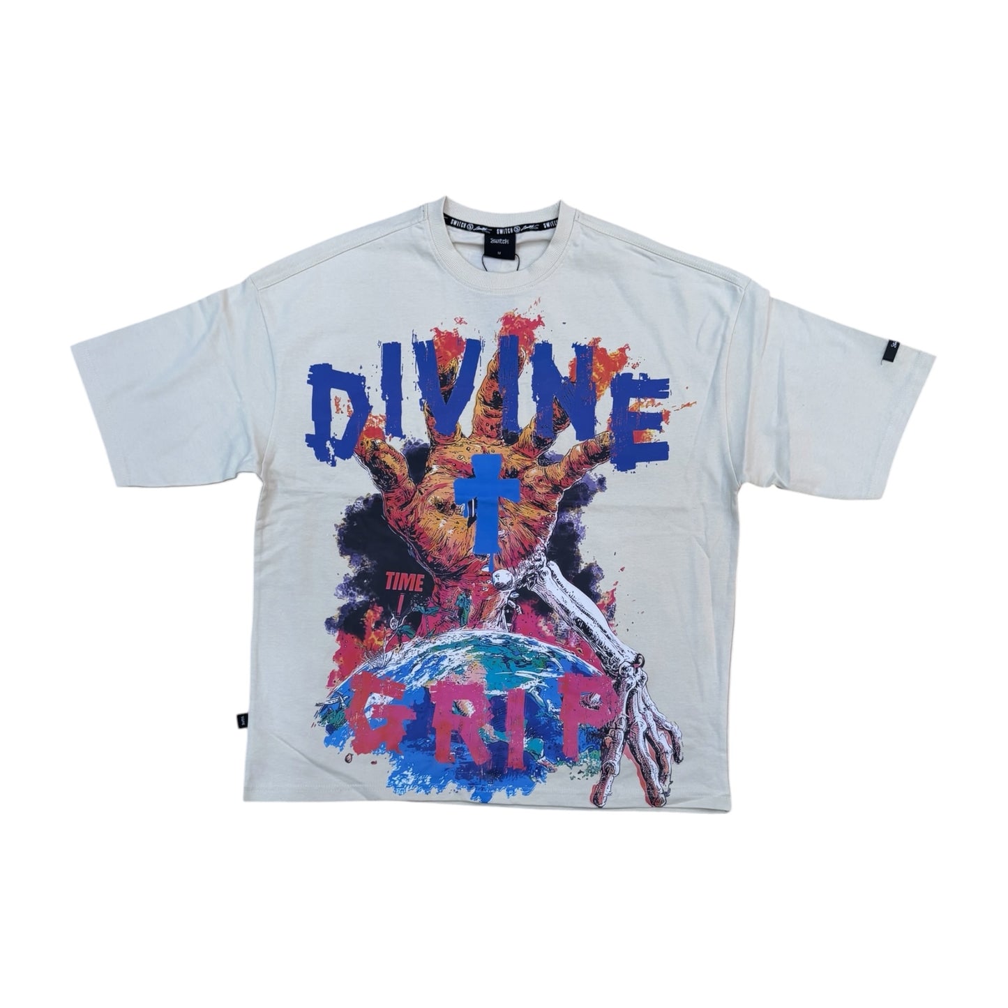 WH-SW6131 - Divine Grip Boxy Graphic T-Shirt