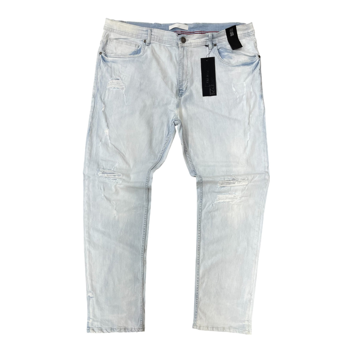 P556X - Big Men's True Rip & Repair Slim-Fit Stretch Jeans