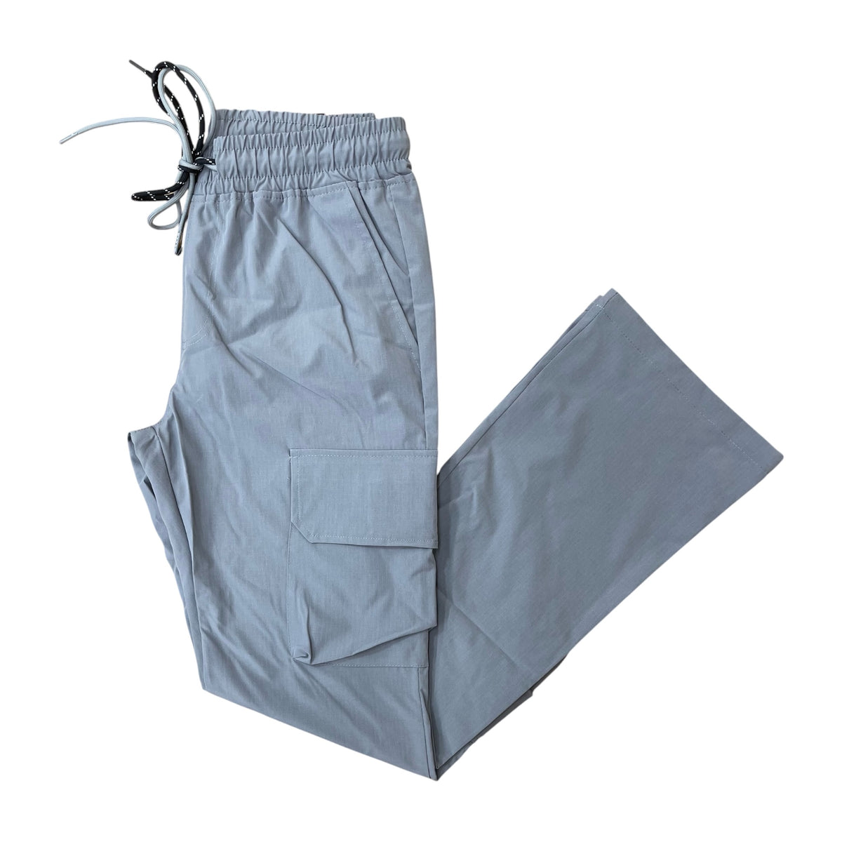 WH-1100-404 - Ripstop Double Cords Nylon Flared Cargo Pants