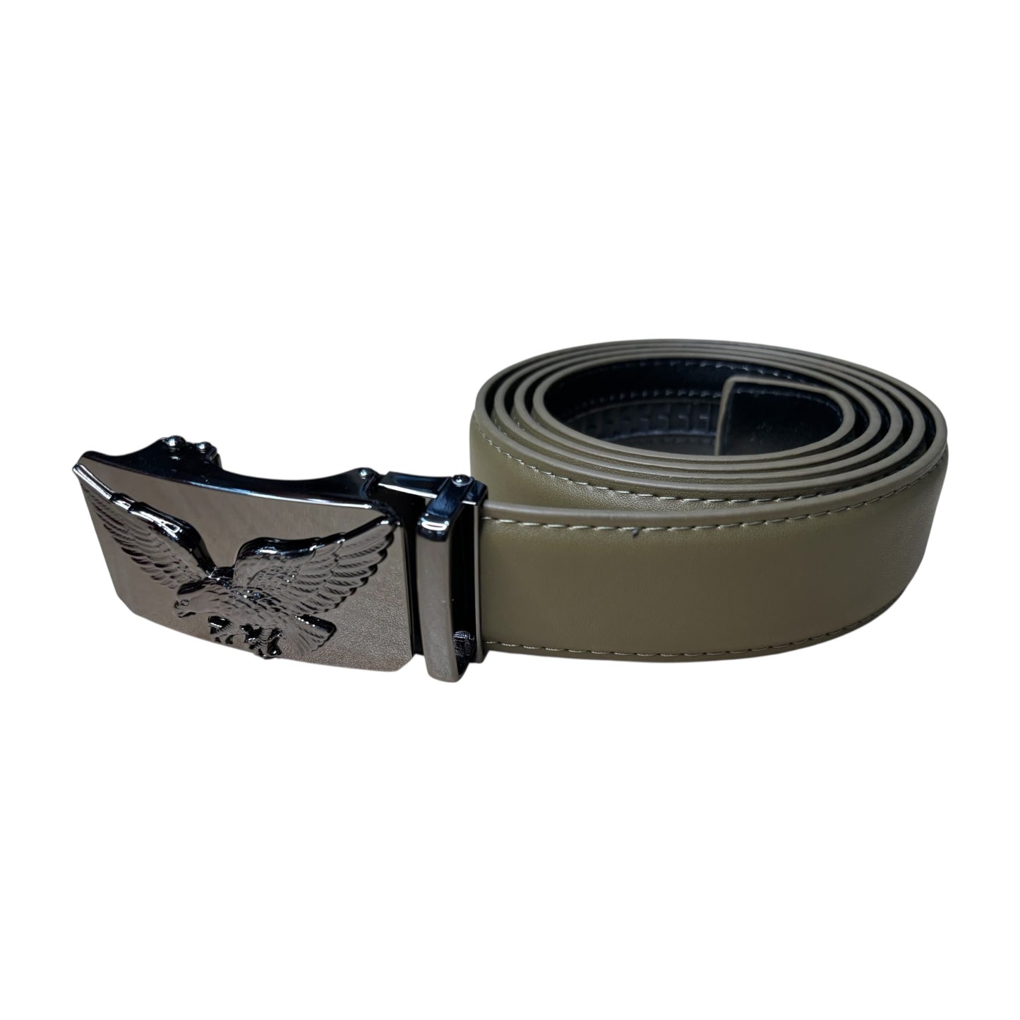 Rivelli Men’s Sleek Adjustable Belt with Latch Buckle