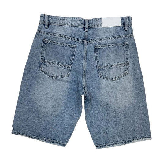 WH-S612 - 90's Ripped Relax-Fit Non-Stretch Jorts