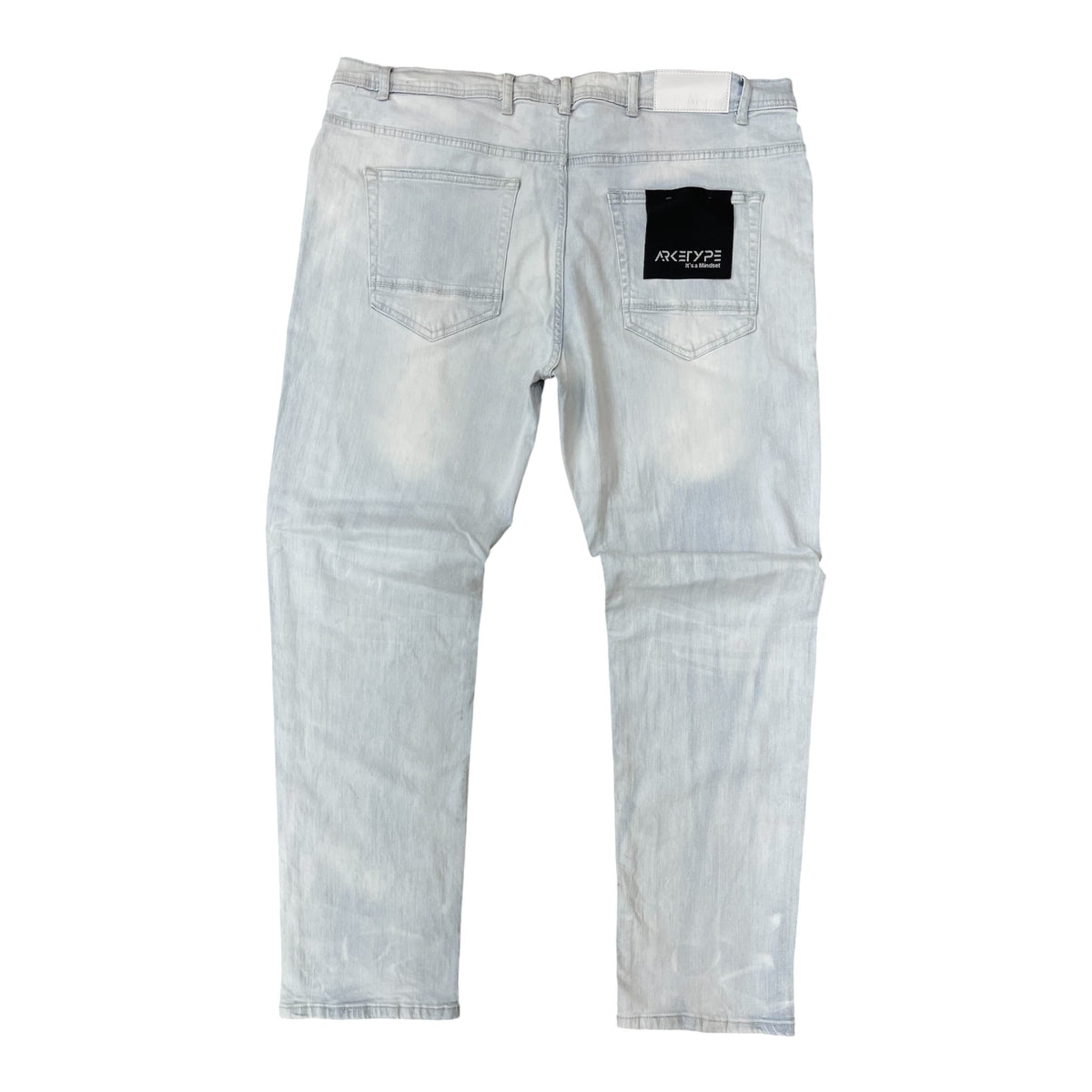 P556X - Big Men's True Rip & Repair Slim-Fit Stretch Jeans