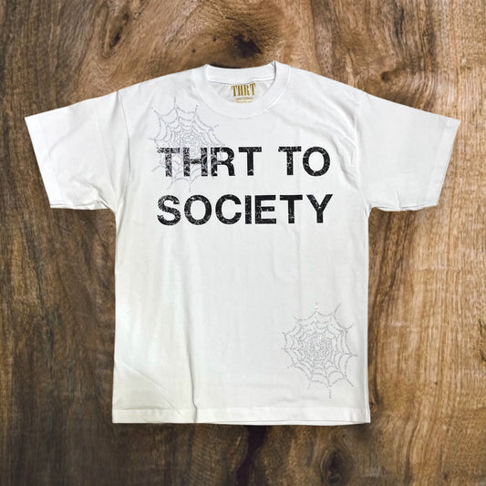 OB Heavy THRT To Society Premium T-Shirt (White)