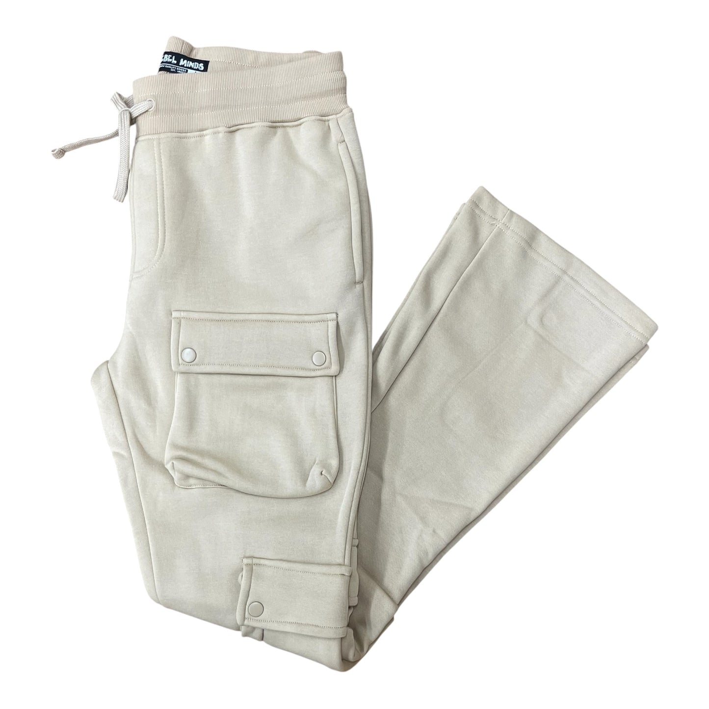 WH-100-476 - Stacked Cargo Fleece Pants
