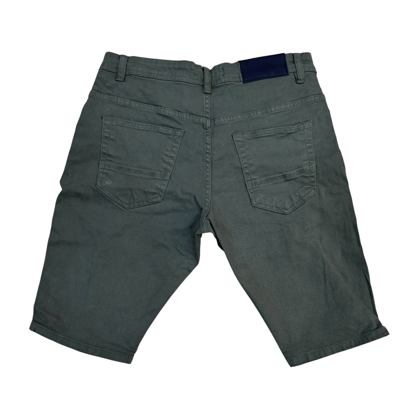 SC02 - Core Twill Ripped Slim-Fit Stretch Shorts